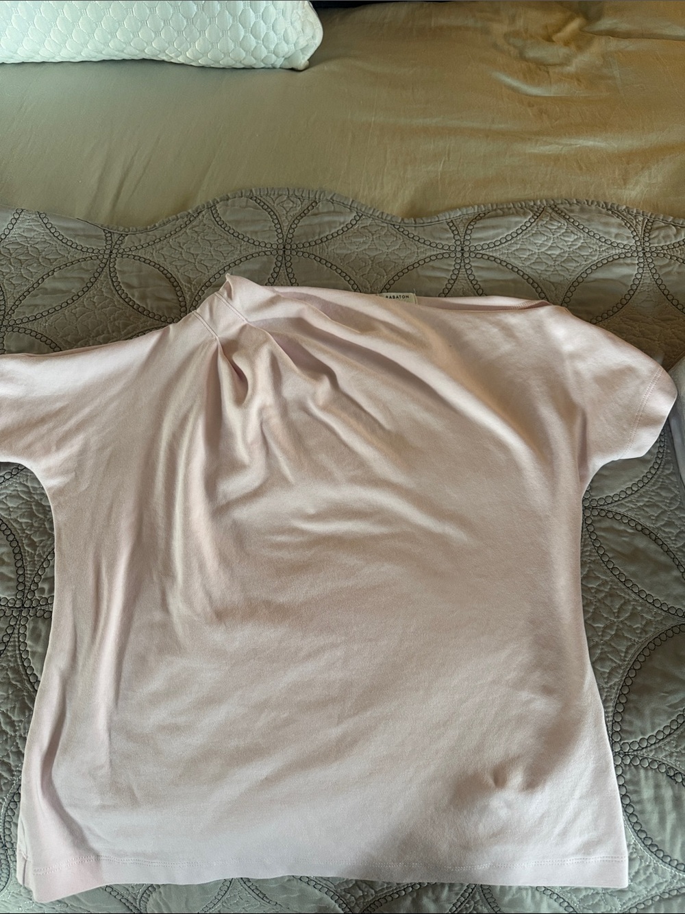 Aritzia Soft Pink Short-Sleeve Tee
